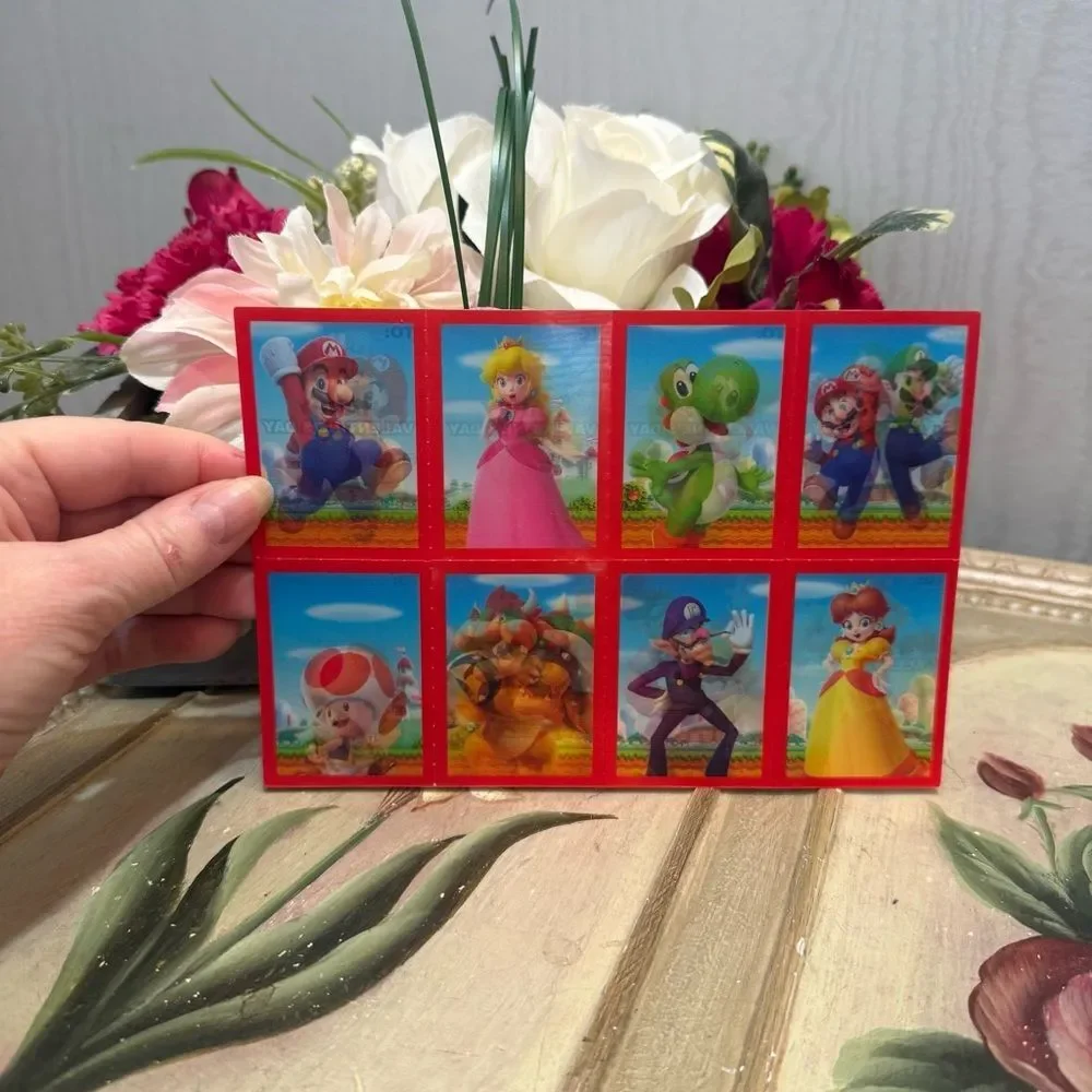 Super Mario Lenticular Valentines Day Cards 56 Cards Included VIDEO
